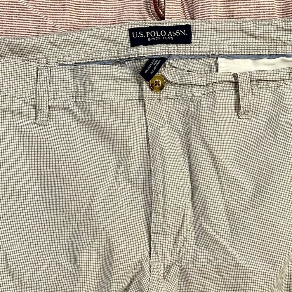 2 Pr Mens U.S.Polo Association Shorts  Light Cotton Size 40 - Picture 6 of 6